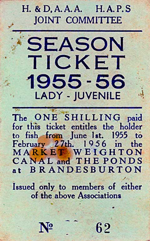 Lady - Juvenile fishing permit