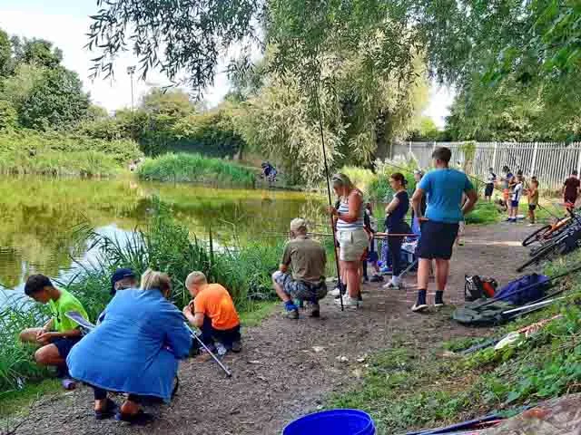 HDAA community fishing event